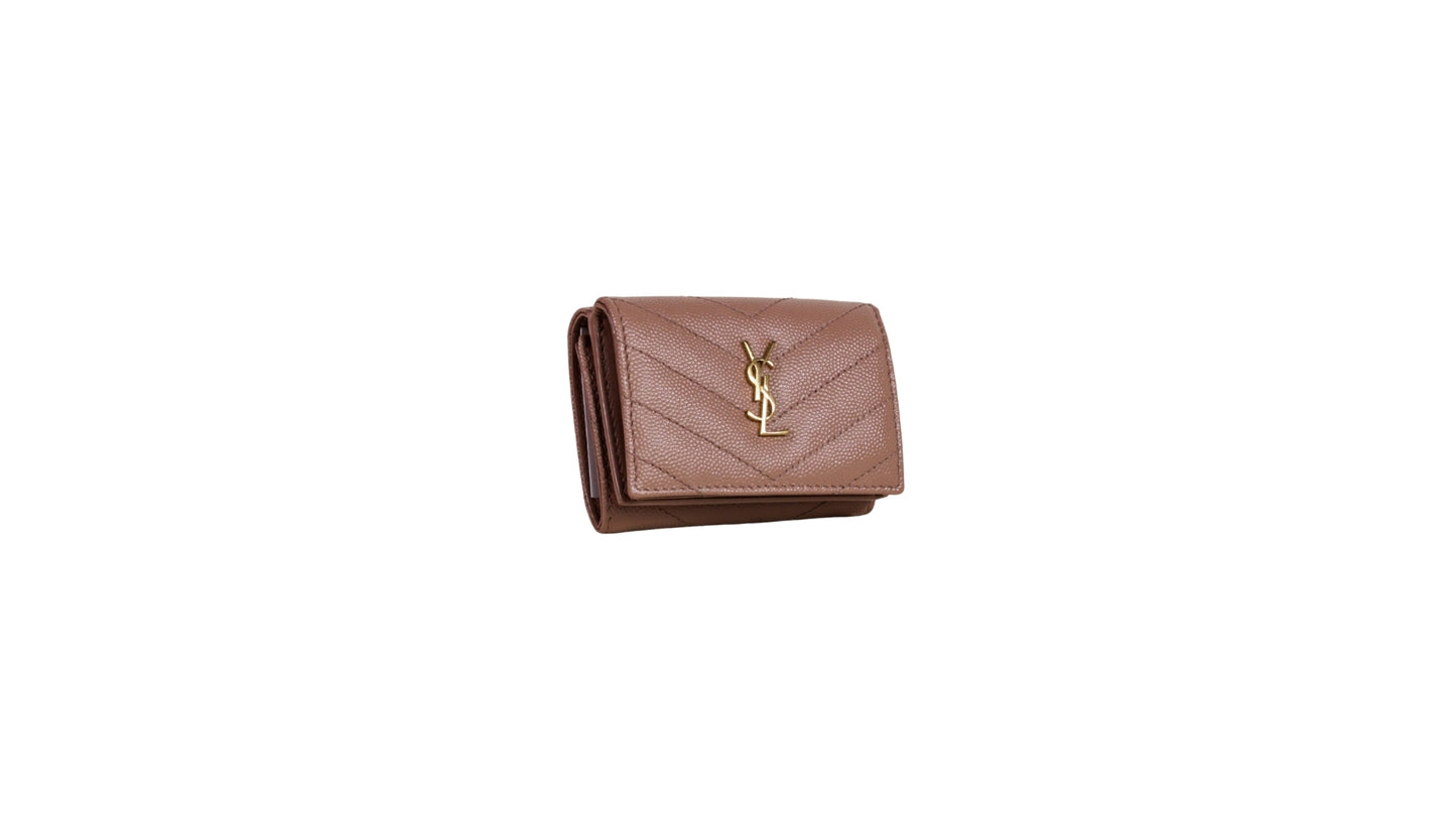 SAINT LAURENT (YSL) TRIFOLD WALLET