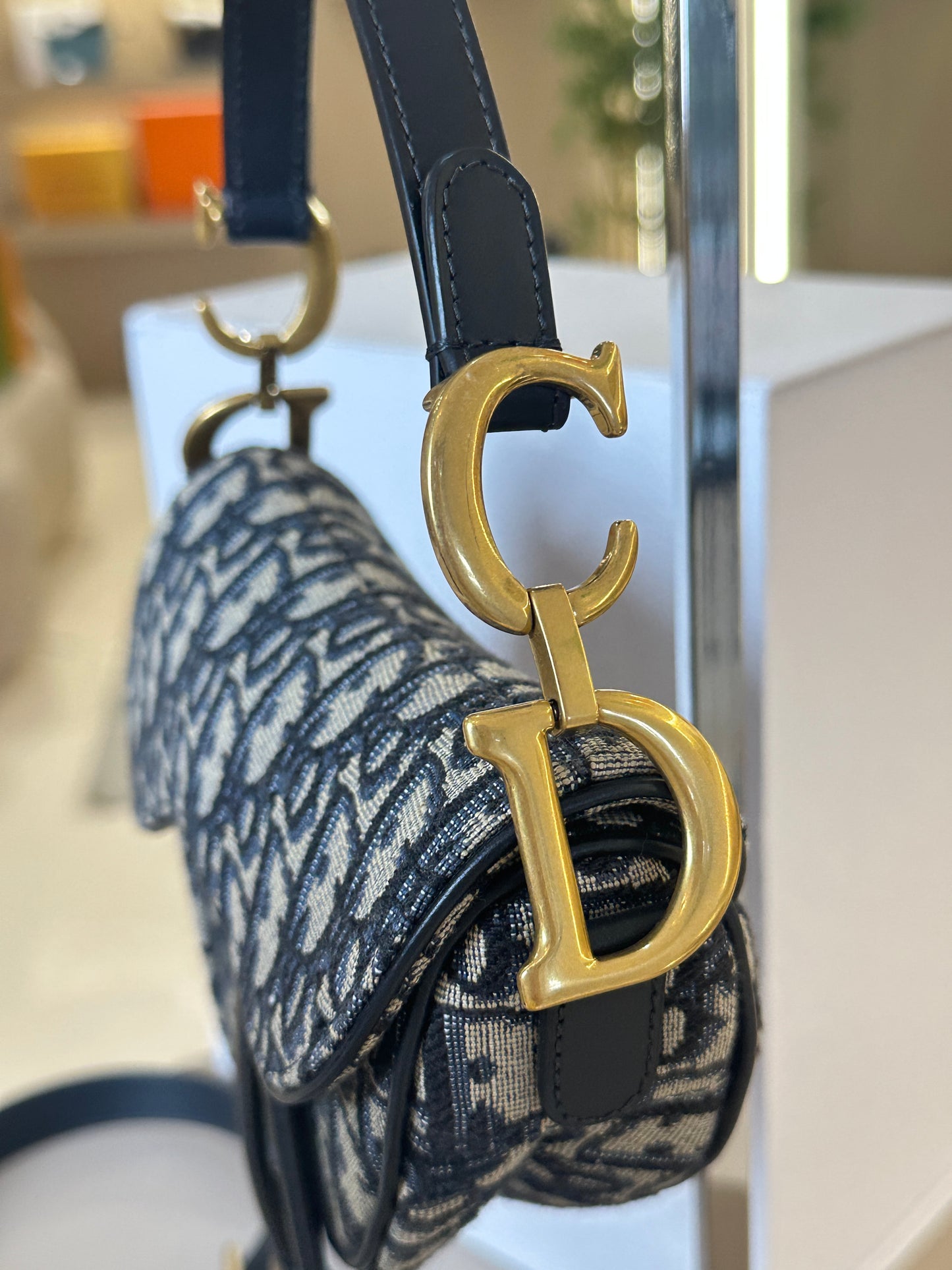 DIOR SADDLE MINI OBLIQUE