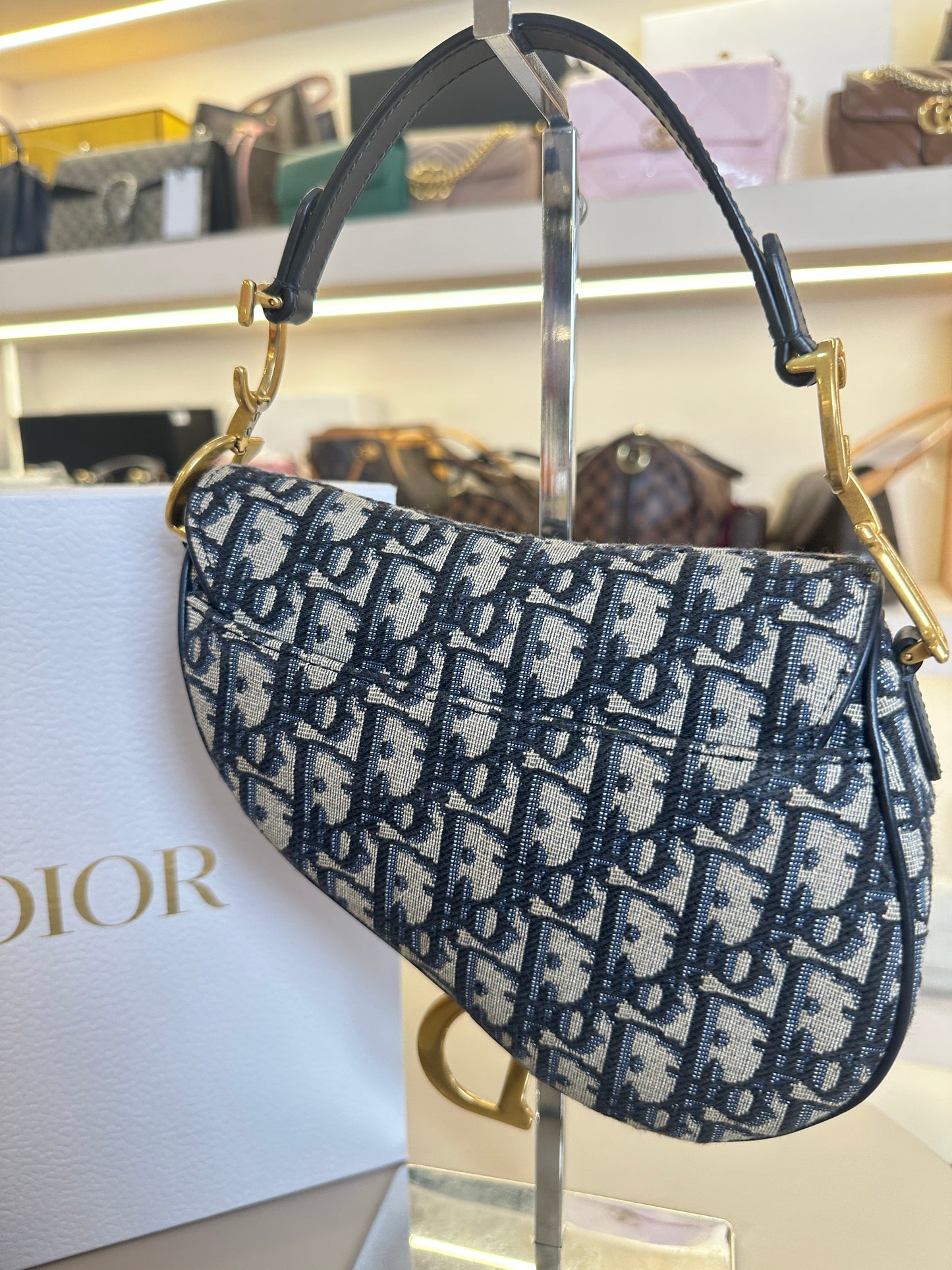 DIOR SADDLE MINI OBLIQUE