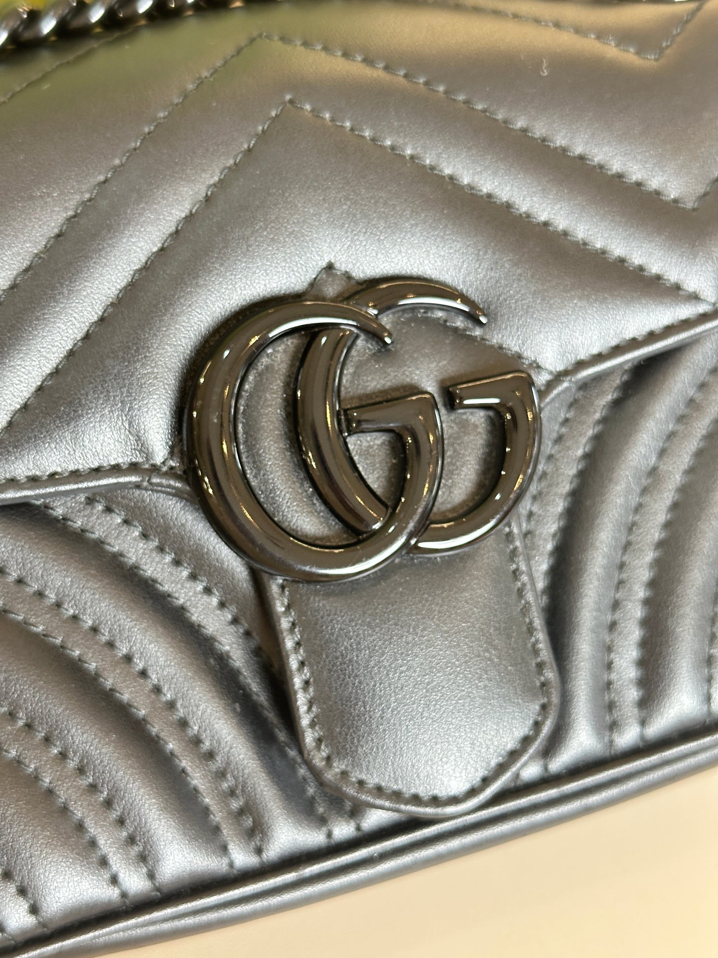 GUCCI MARMONT SMALL SO BLACK
