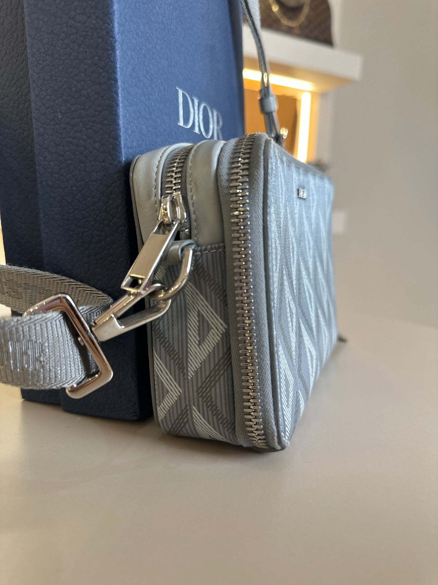 DIOR CD DIAMOND MESSENGER BAG