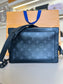 LOUIS VUITTON SOFT TRUNK MM ECLIPSE MONOGRAM