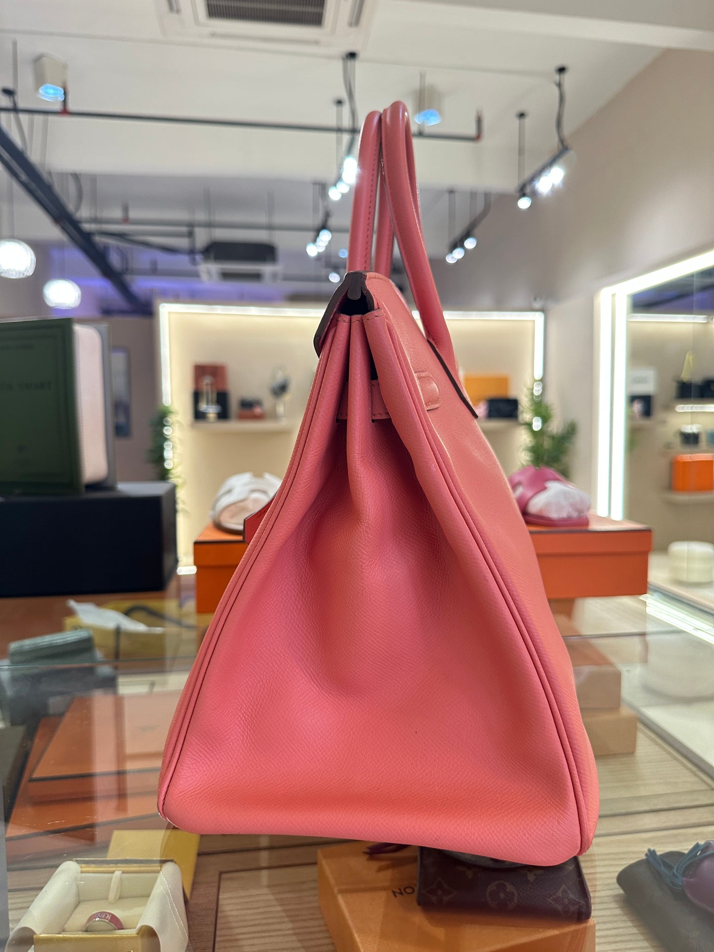 HERMES BIRKIN 35 EPSOM FLAMINGO