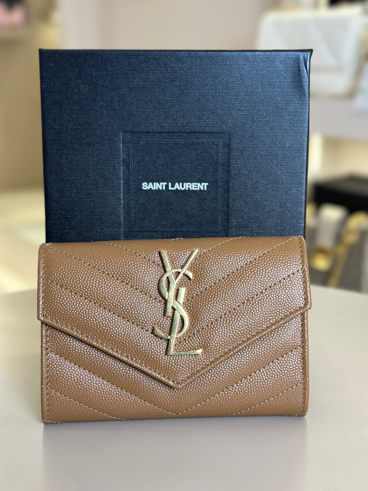 YSL CASSANDRE WALLET
