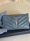 YSL ZIPPER CARDHOLDER