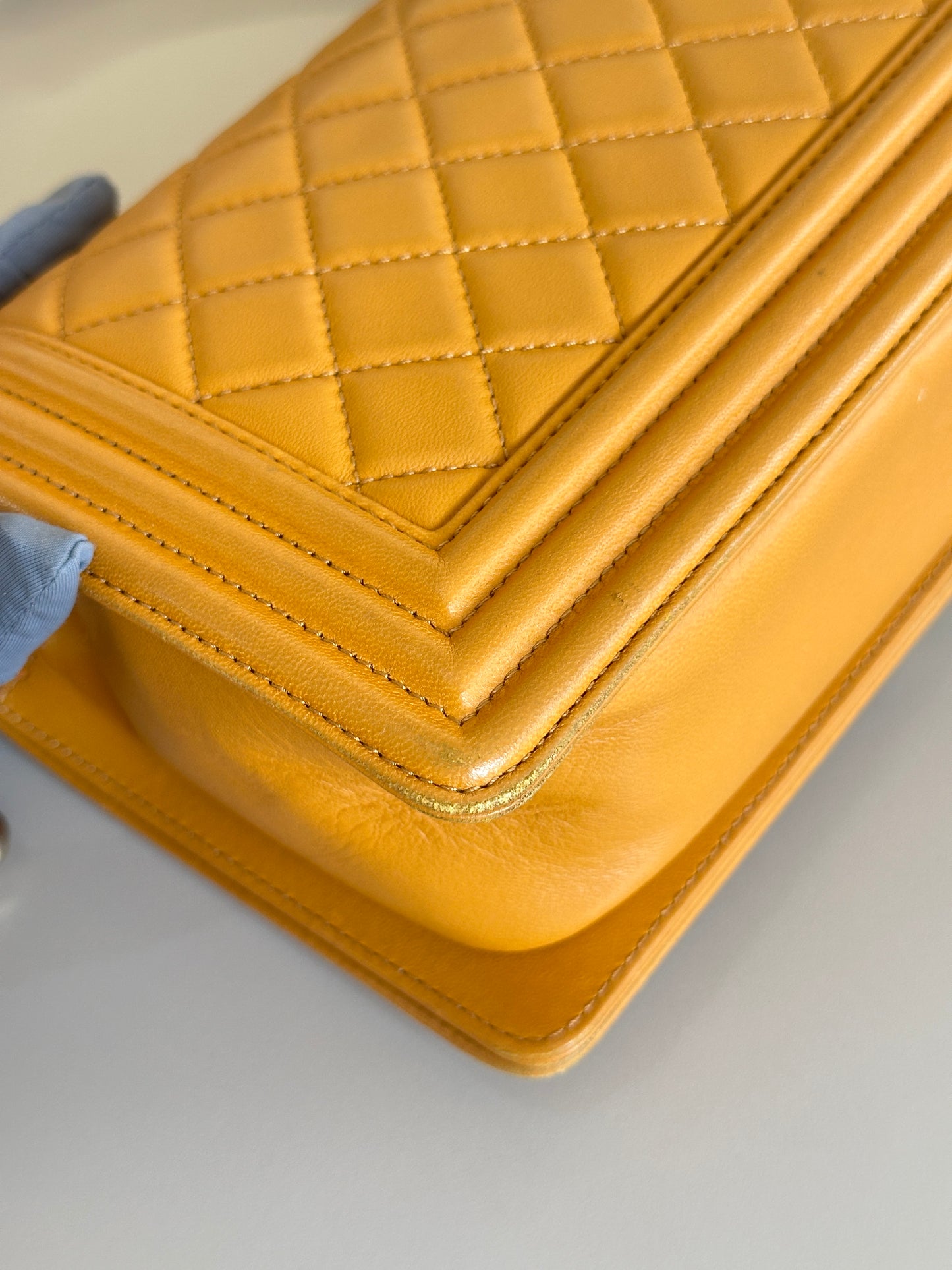CHANEL BOY MEDIUM LAMBSKIN