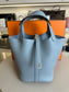 HERMES PICOTIN 18 GRIS PANTIN