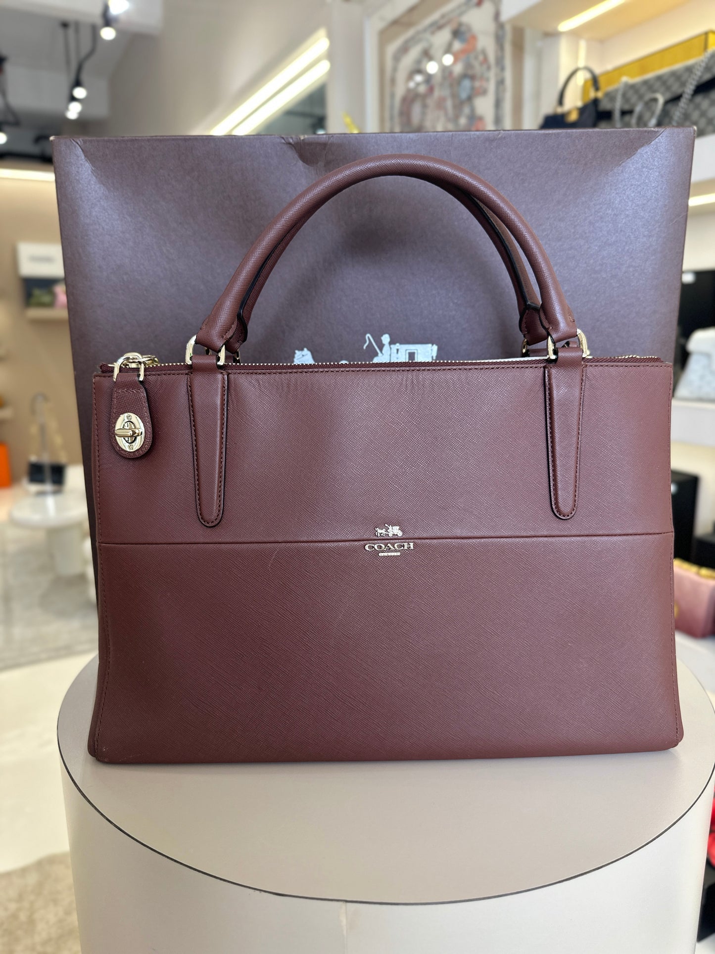 COACH MESSENGER TOP HANDLE