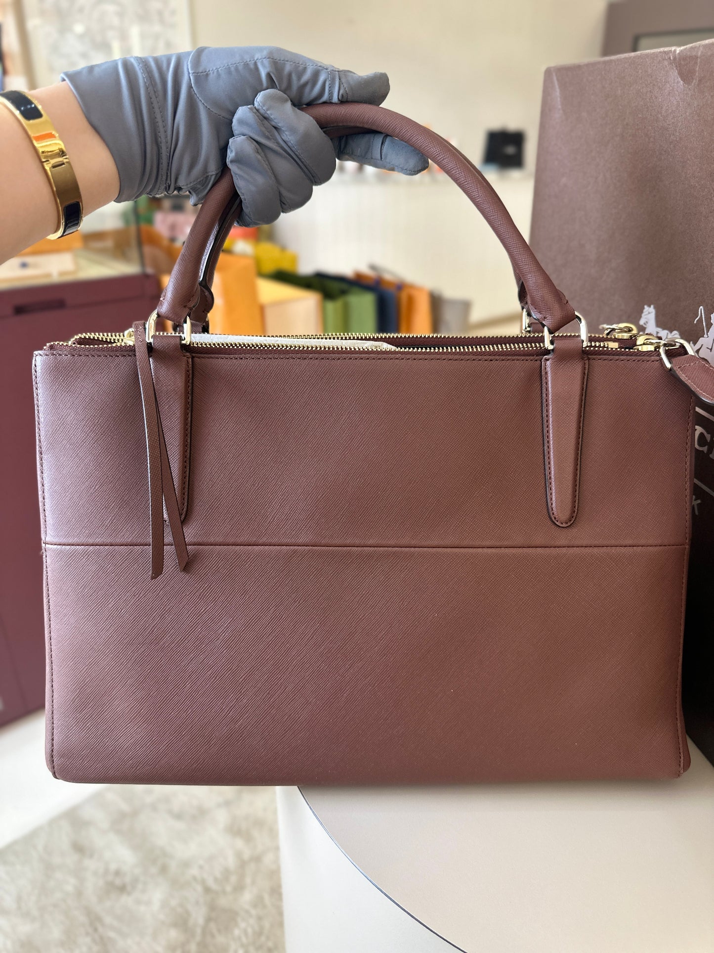 COACH MESSENGER TOP HANDLE