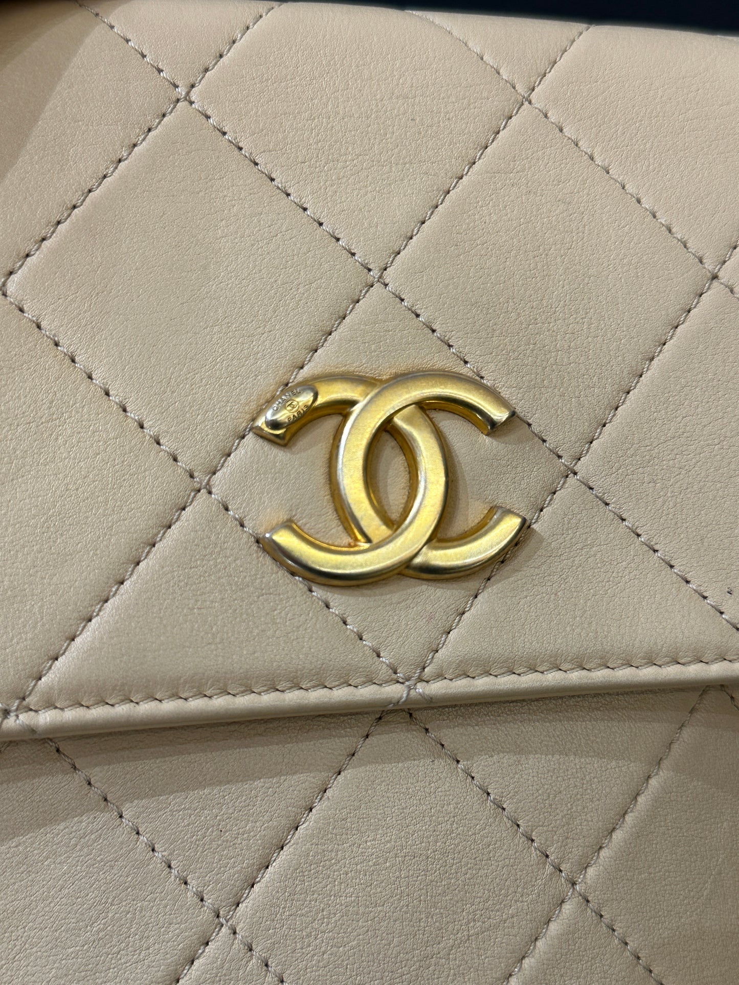CHANEL PEARL FLAP BAG