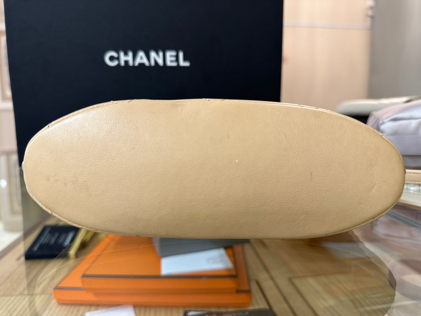CHANEL PEARL FLAP BAG