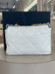 CHANEL 19 BAG SMALL WHITE