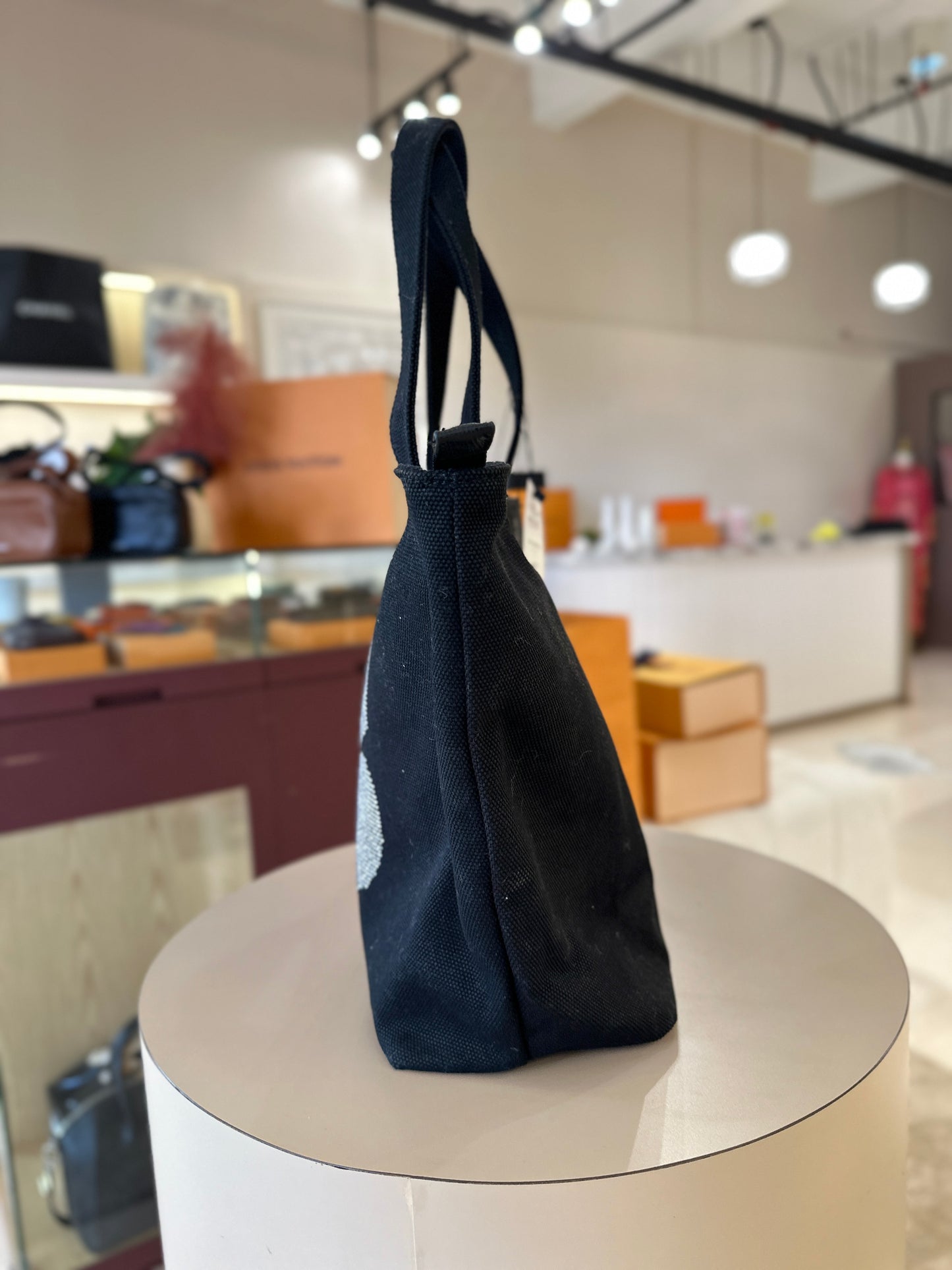 KARL LAGERFELD CANVAS TOTE
