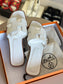 HERMES ORAN SANDAL WHITE