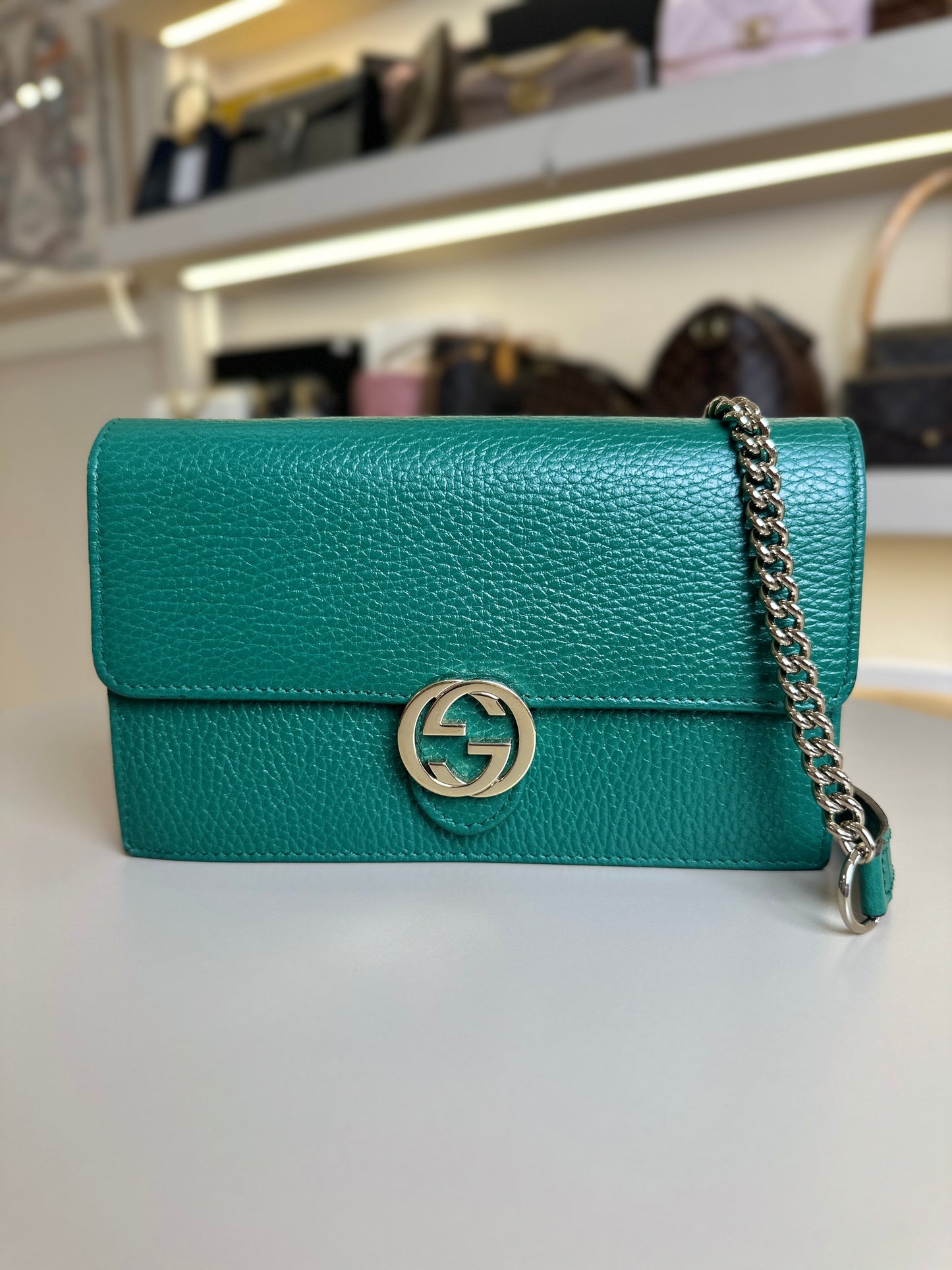 GUCCI INTERLOCKING CROSSBODY