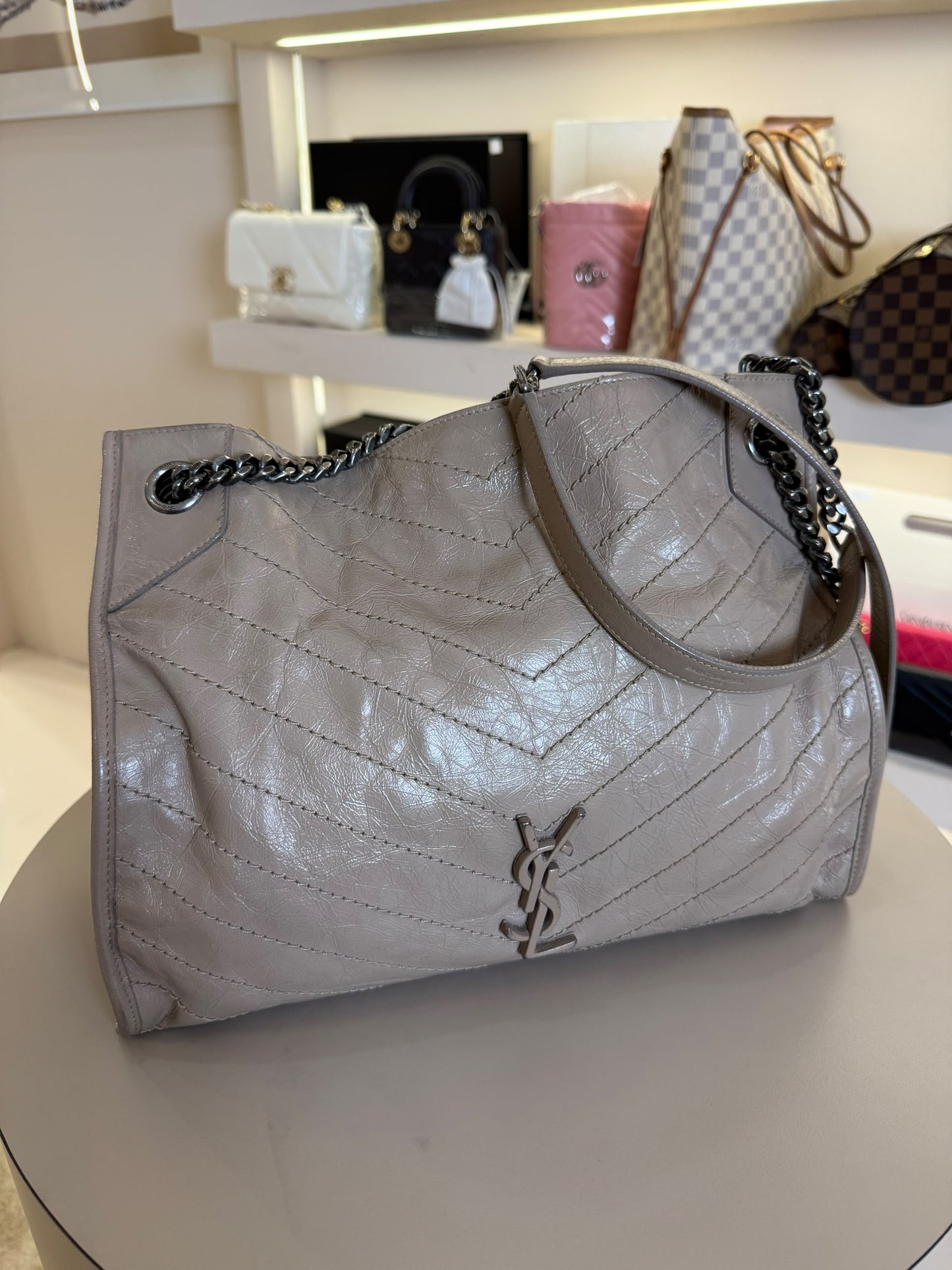 YSL NIKI TOTE SHOULDER BAG